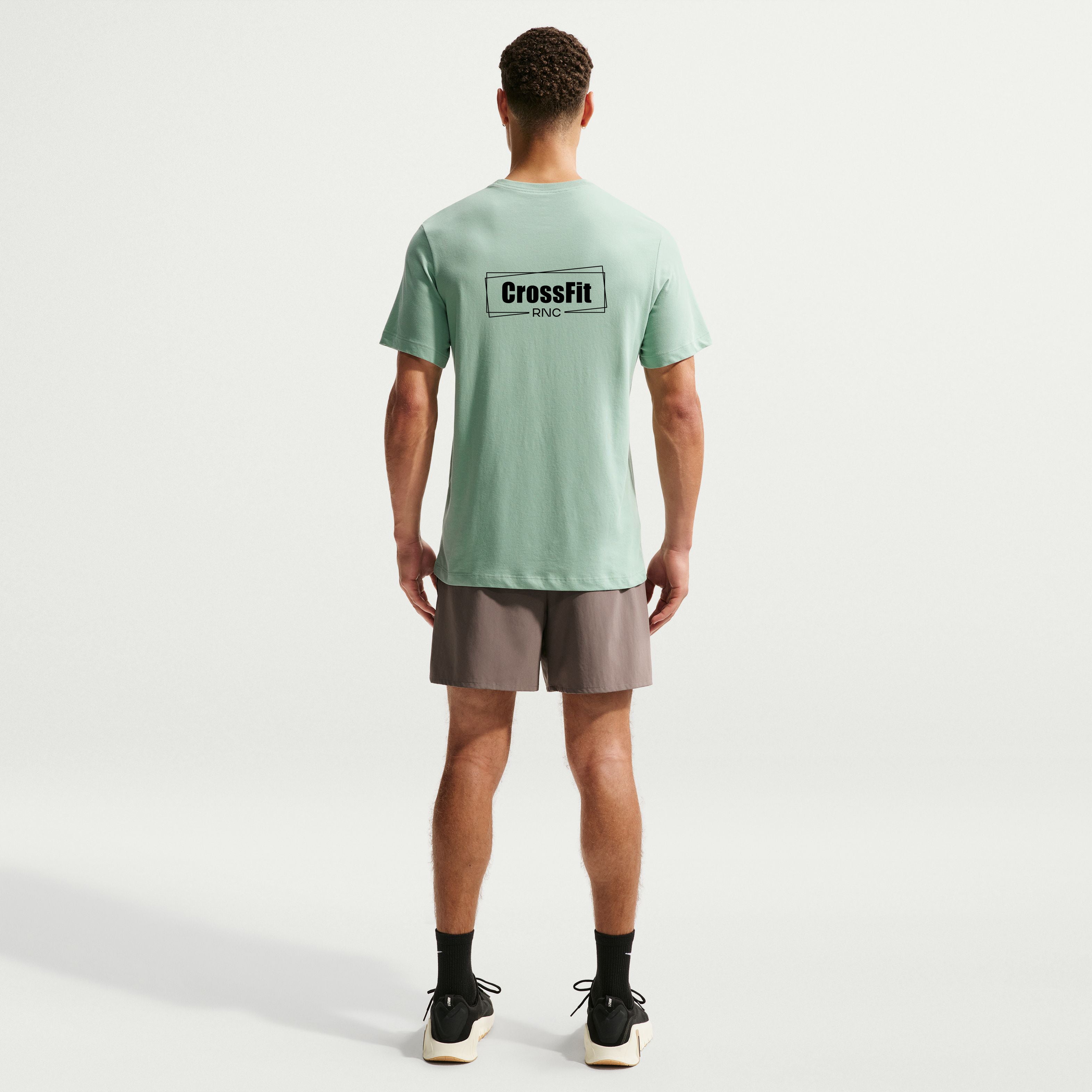 Camiseta verde Crossfit Hombre
