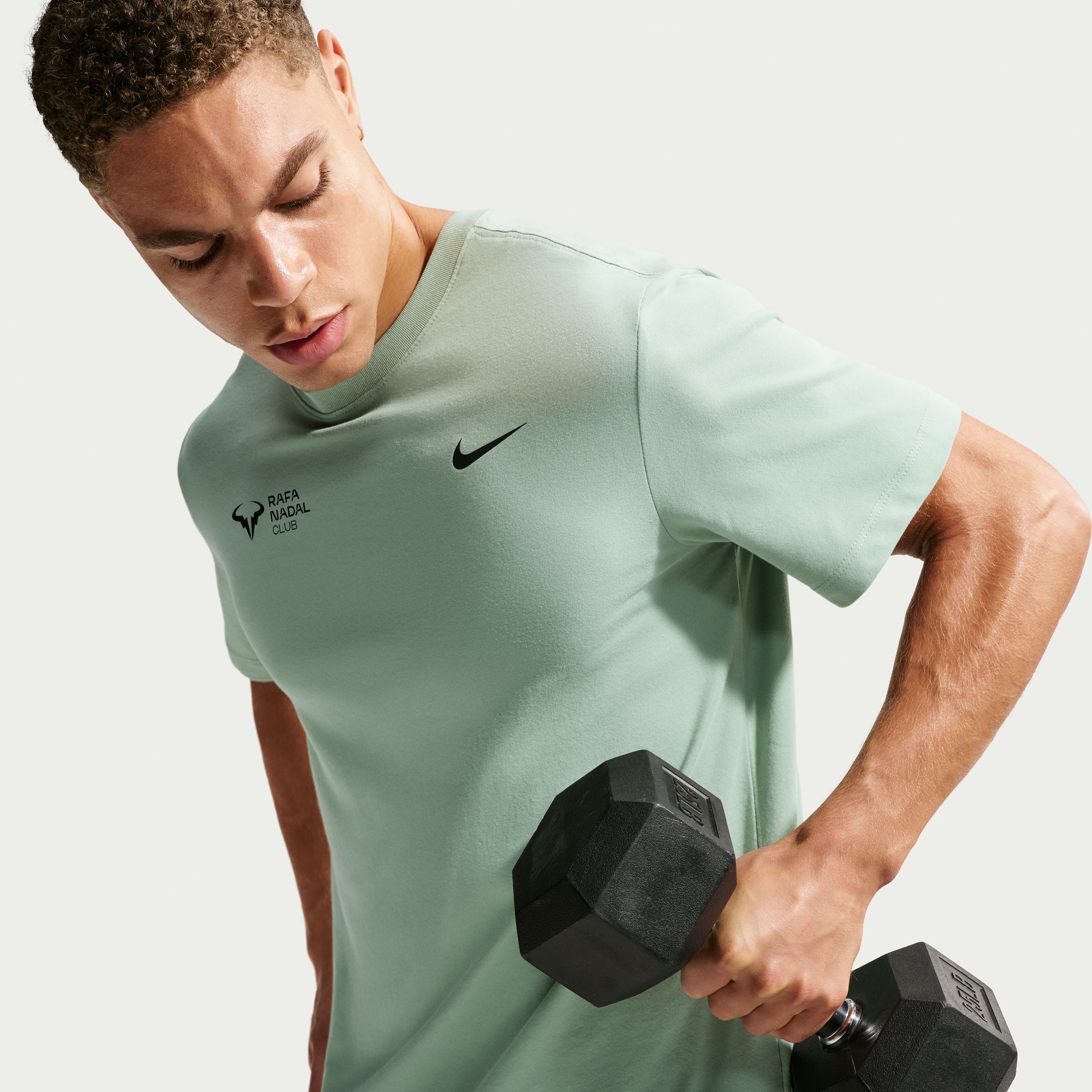 Camiseta verde Crossfit Hombre