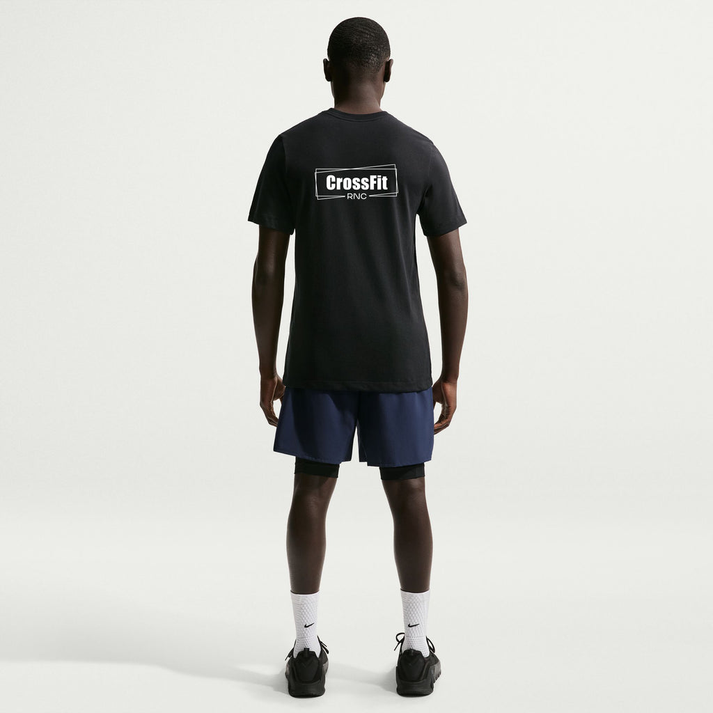 Camiseta negra Crossfit Hombre