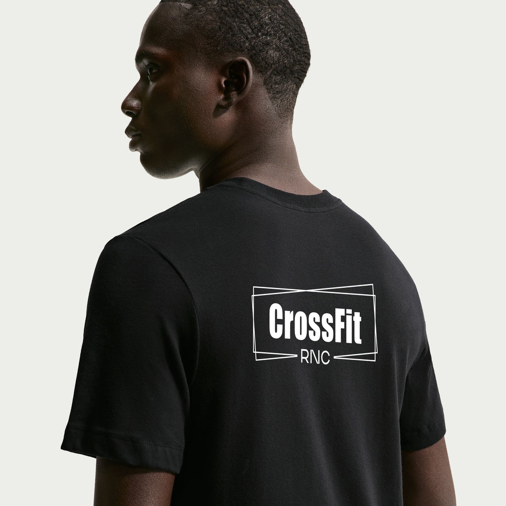 Camiseta negra Crossfit Hombre