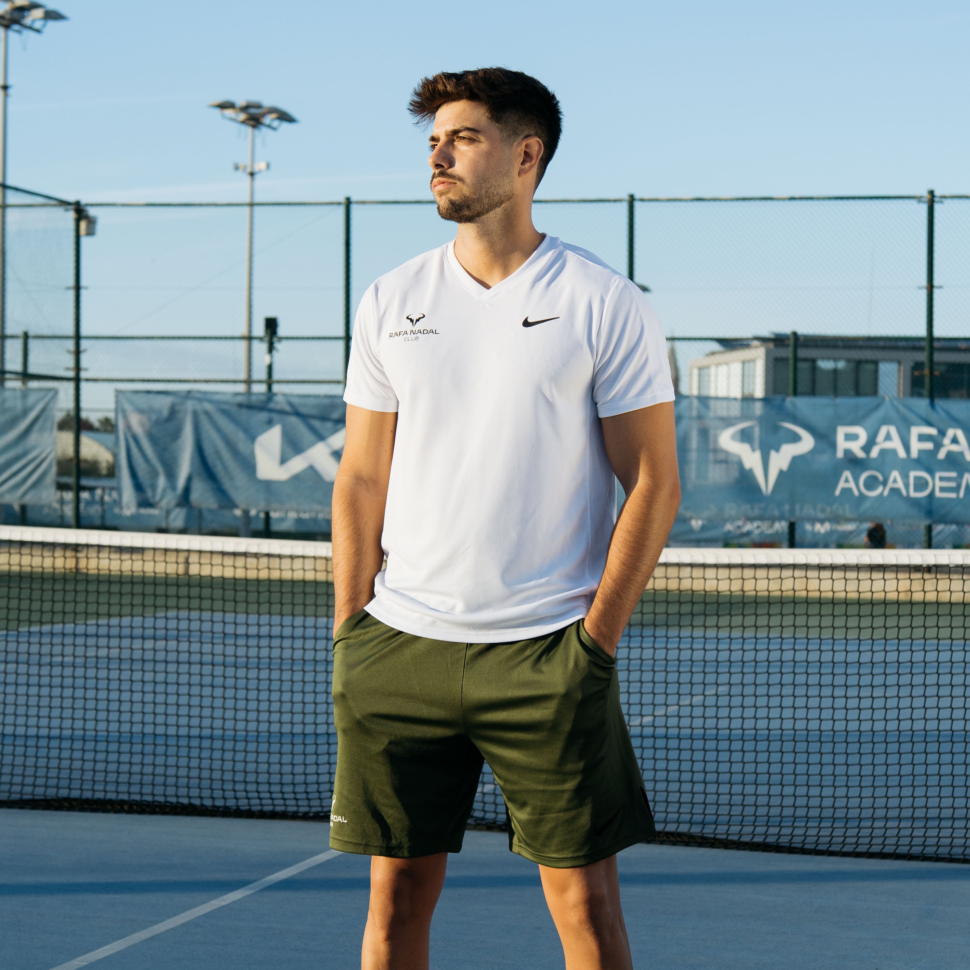 Camiseta blanca Nike para hombre