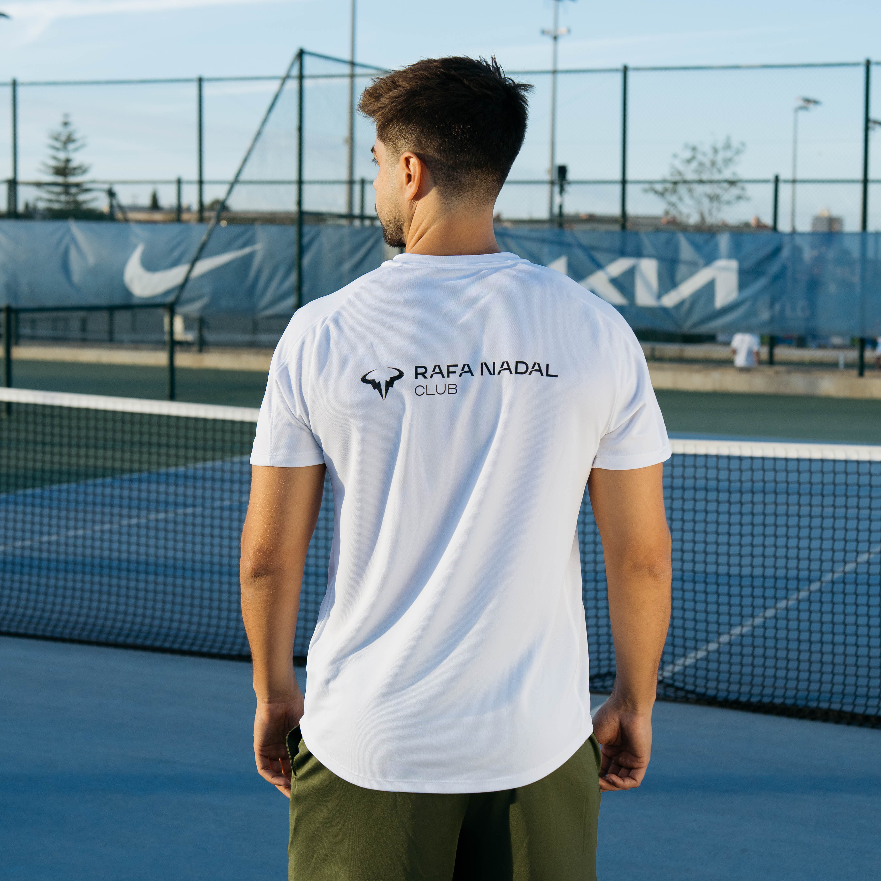 Camiseta blanca Nike para hombre