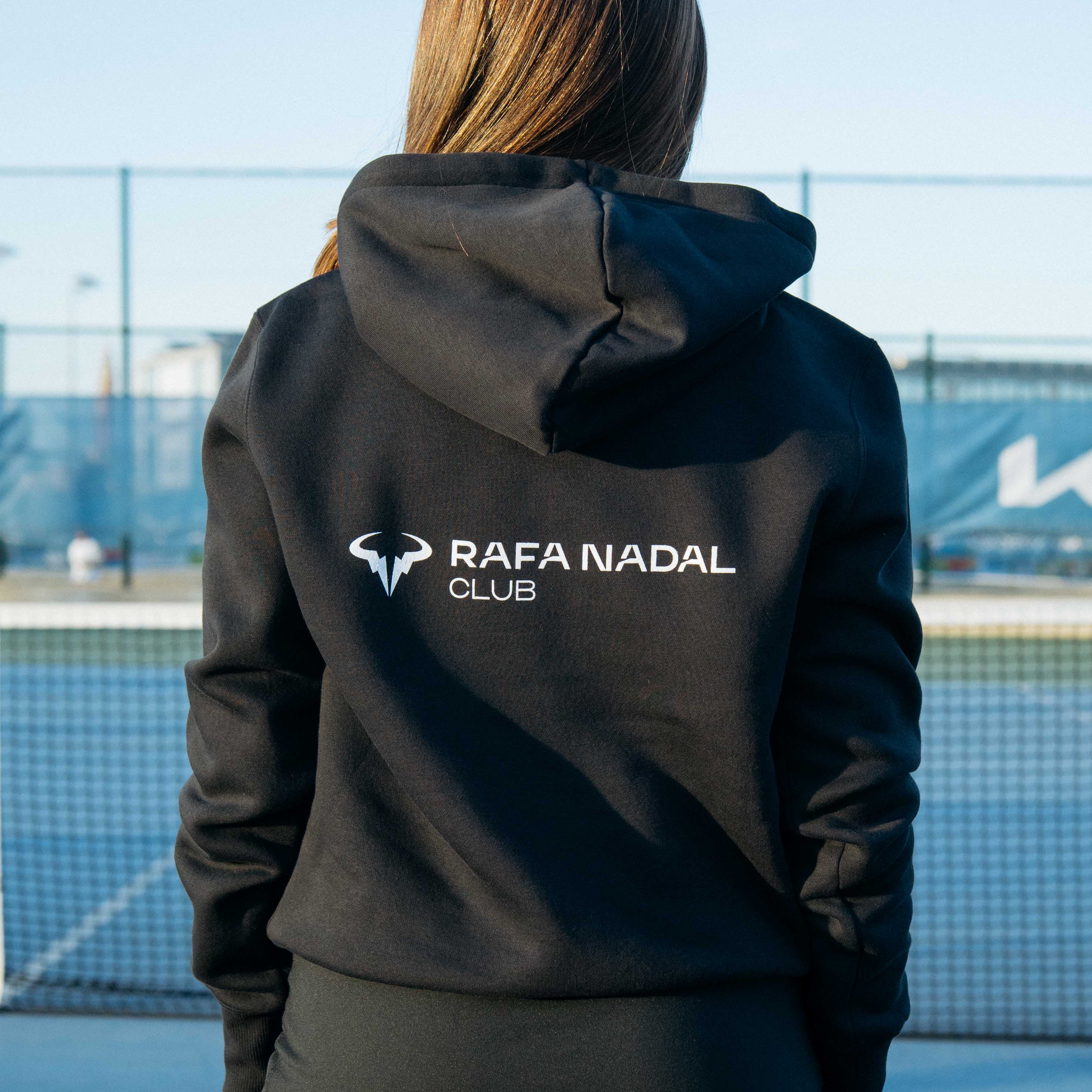 Sudadera negra Nike para mujer