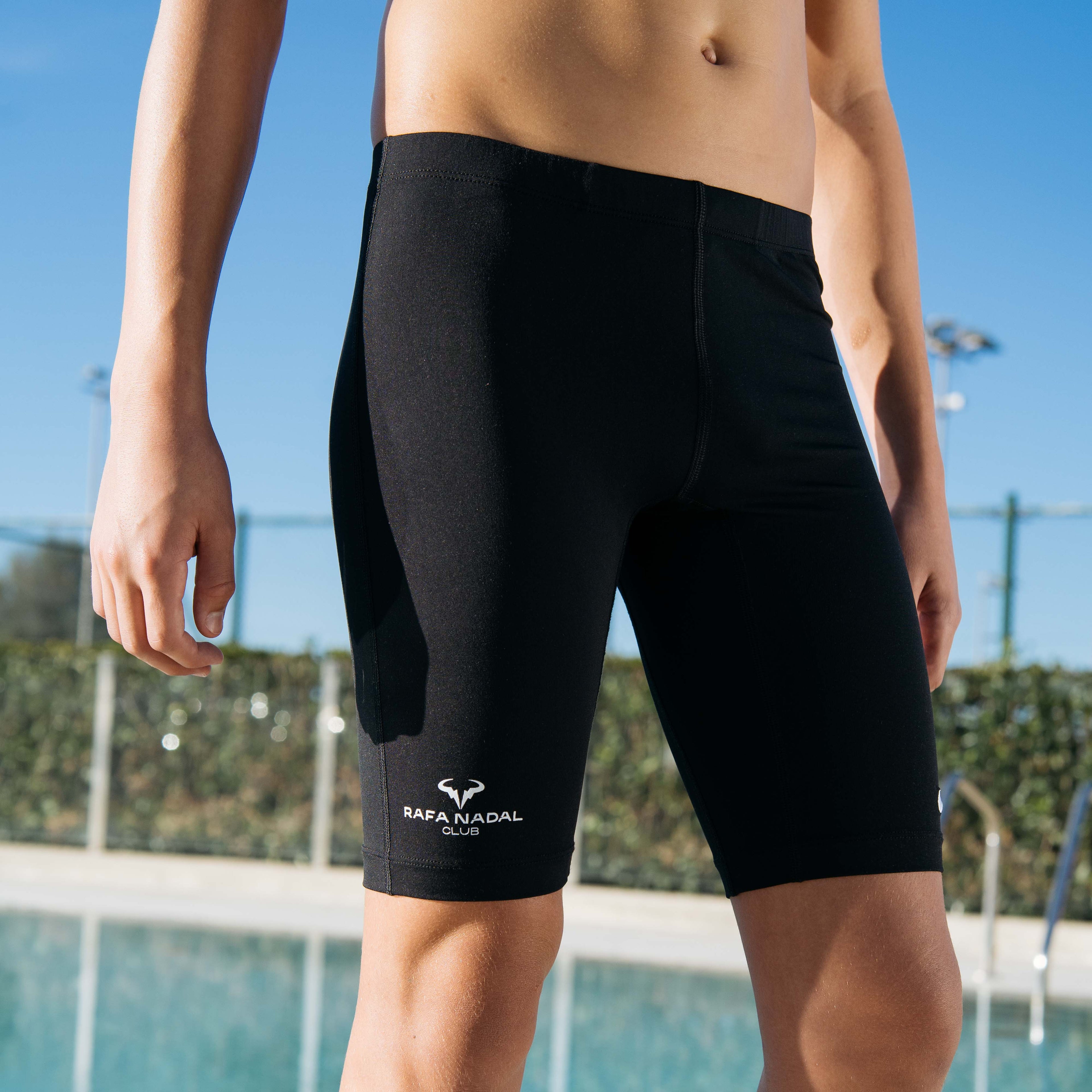 Bañador negro natación Nike para niño