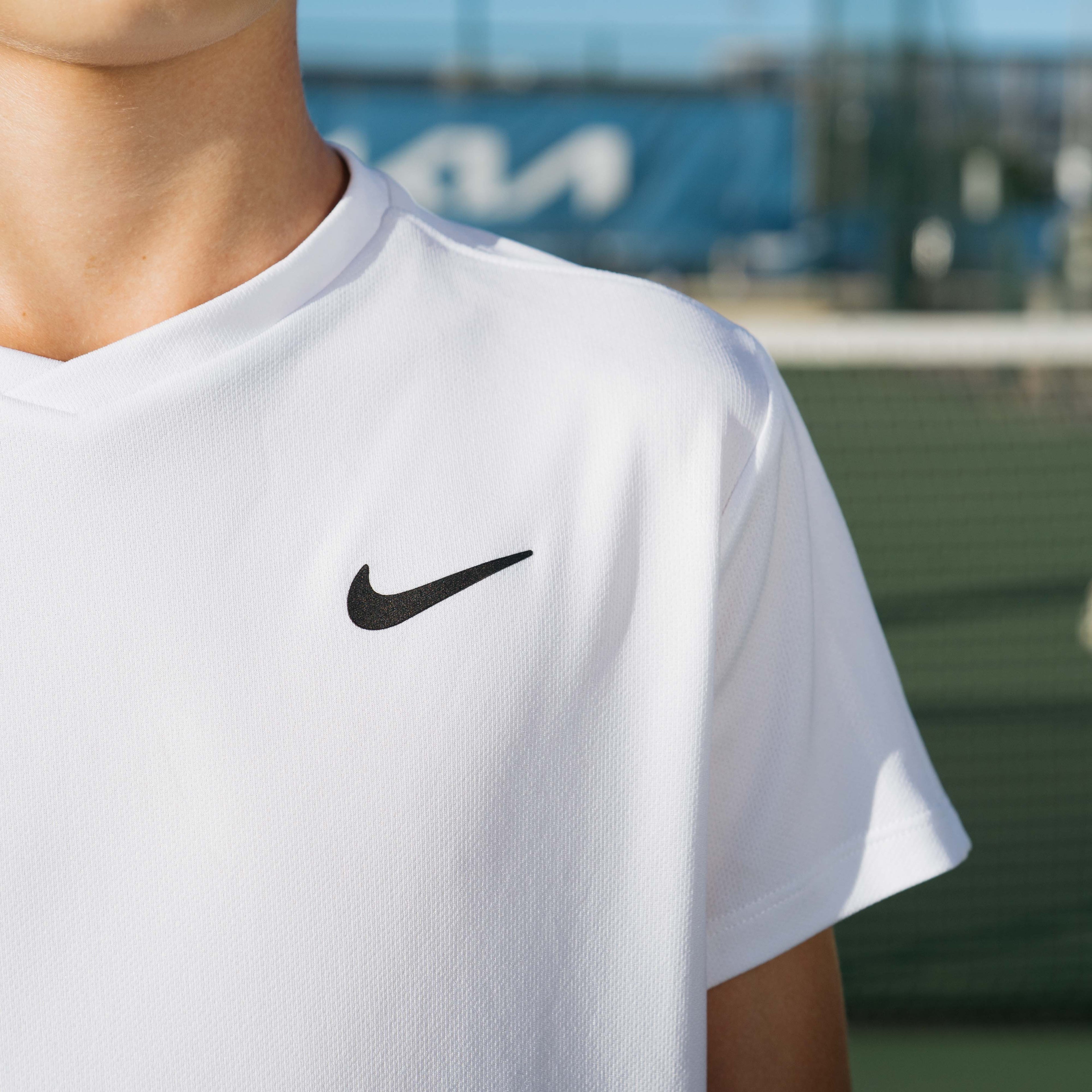 Camiseta blanca Nike niño