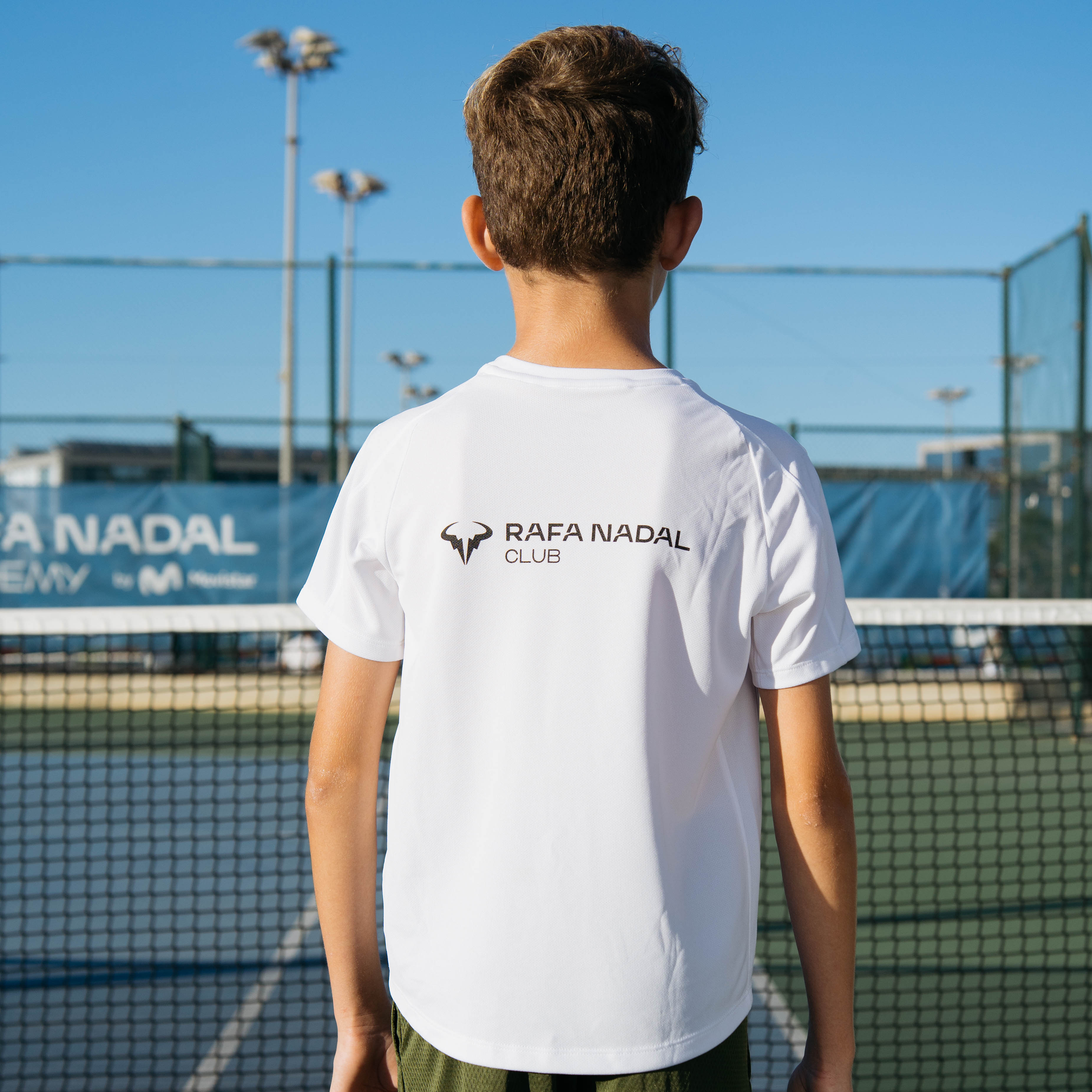 Camiseta blanca Nike niño
