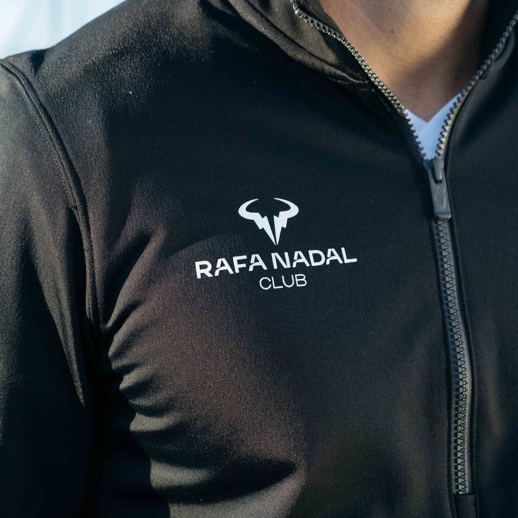 Chaqueta negra de chándal Nike para hombre